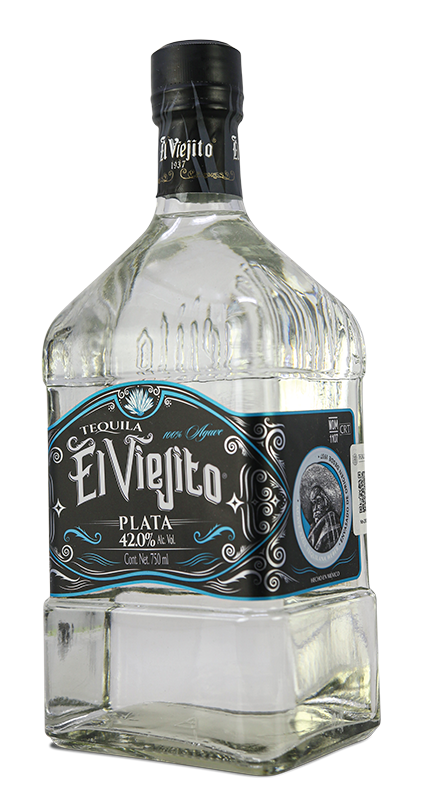 Tequila El Viejito Plata 42º