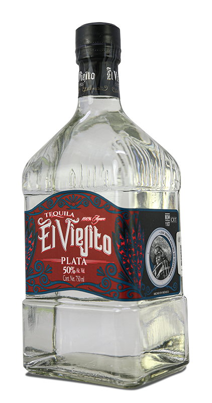 Tequila El Viejito Plata 50º