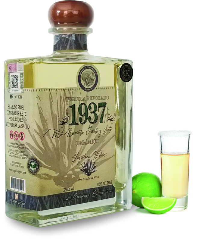 Tequila 1937 Reposado Orgánico